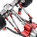 Miniatyrbild 3 av 5: För Wpl B1 B-1 B14 B-14 B24 B-24 C14 1/16 Rc Bil Reservdelar Uppgradering Metall Drag