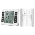 Miniatyrbild 2 av 5: Uppgraderad version kylskåpstermometer trådlös digital frys
