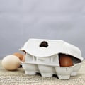 Miniatyrbild 4 av 4: 1 Set 10 st Pappersmassa 6-fack Ägg Hållare Skakskyddad Äggbrickor Lådor