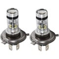 Pikkukuva 2 / 5: 100w Valkoinen Led-ajovalopolttimo H4 Yamaha Yzf R6 1999-2002 Polttimo