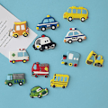 Miniatyrbild 5 av 5: Kreativa Mjuka Cartoon-Kylmagneter, Personliga Söta Bilar Frukt Djur Vittavla Barn Tidig Utbildning Dekaler
