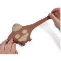 Miniatyrbilde 3 av 4: Gorilla Stretchy Squishy Antistress Squeeze Elastic Monkey Simulation Toy Gift（Brun）