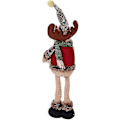 Miniatyrbild 1 av 2: Julstående dockor Juldekorationer Figurdocka Ornament, älg