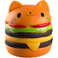 Miniatyrbild 1 av 5: (Kattburgare) Långsamt stigande Squishy leksaker, Jumbo Squishies Pack Prime Långsamt stigande doftande Squishies Squeeze Mjuka leksaker Stressavlastare Gåvor för barn och A
