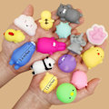 Miniatyrbild 5 av 5: Mochi Squishy Leksaker, 30 st Mini Squishy Party Favörer För Barn Djur Squishies Stress Relief Leksaker Katt Panda Unicorn Squishy Klämleksaker Kawaii Squish