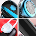 Miniatyrbild 4 av 5: Bluetooth-hörlurar V5.0 Bluetooth-headset, Bluetooth-hörlurar med brusreducering, handsfree-hörlurar kompatibla med iPhone, Android A