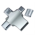 Miniatyrbillede 1 af 5: Tre-i-én OTG-adapter til Apple Type-c Android-telefon Ekstern U-disk