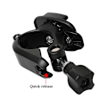 Miniatyrbilde 4 av 4: Sykkelstyreholder Sykkel Setepinne Adapter For Gopro Hero 10 9 8 7 6 5/dji Osmo Action/insta360 One R Kamera Tilbehør（Svart Farge）
