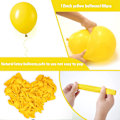 Miniatyrbild 2 av 4: Gula Ballonger 12 Tum, 100-pack Gula Latexballonger För Födelsedag Baby Shower Jul Minioner Bi Fest Dekorationer (med Gult Band)
