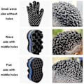 Miniatyrbild 5 av 5: Curl Sponge Set, Hårsvamp för Svarta Män, Twist Sponge Brush Set för Lockar, Hår