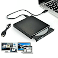 Miniatyrbild 1 av 5: Usb extern DVD Cd hårddiskbrännare spelare läsare optisk enhet för PC bärbar dator