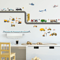 Miniatyrbild 2 av 5: 2 st Väggdekaler för Pojkens Barnrum - Väggdekaler för Tonårsrum - För Barn - Väggdekaler för Bebisrum