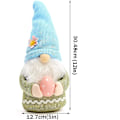 Miniatyrbild 2 av 4: Påsk, hushållsbord Påskdekorationer Docka, söt present, tomte prydnader för hemmet bord skrivbord