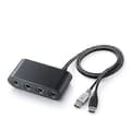 4-portars Gamecube-kontrolleradapter för Wii U / PC USB / Super Smash Bros / Nintendo Switch