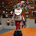 Miniatyrbild 4 av 5: Juldekoration Dock Juldocka Julälg Snögubbe Jultomte Fönster Juldekorationer (SNÖGUBBE)