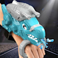 Miniatyrbild 4 av 4: Dinosaurie Launcher Leksak Dinosaurie Launcher Spel Playset För Pojkar Semestergåva 2 Batteri Blå