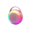 Miniatyrbild 1 av 5: Trådlös Bluetooth-högtalare, bärbar liten stereo, bländande belysning, utomhusskrivbord med Bluetooth-anslutning, enkel att bära för hand