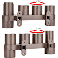 Pikkukuva 5 / 5: Kiinnitysteline Dyson V15 V7 V11 V8 V10 Absolute Animal Trigger Motorhead Outsize Detect -pölynimurin lisävarusteiden järjestäjälle, jossa on laajennusruuvit, u