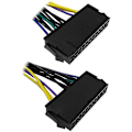 Miniatyrbillede 3 af 5: 24-bens til 18-bens ATX PSU-strømadapterkabel til HP Z220 Z230 Z420 Z620 arbejdsstation 13 tommer (33 cm)