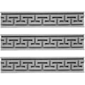 Miniatyrbillede 3 af 5: Pavement Betonforme Plast Mursten Havebane Fremstilling Diy Forme