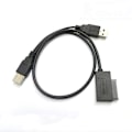 Miniatyrbild 3 av 5: Sata Usb 2.0 till 6 +7pin kabelkonverter extern optisk drivenhet adapter bärbar dator Cd Dvd Pc linjeöverföring notebook optisk drivenhet lin