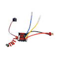 Pikkukuva 4 / 5: Vedenpitävä RC-auton harjattu ESC 60A 3A/6V BEC:llä - Ihanteellinen 1/10, 1/12, 1/16 sähköisille matkailuautoille