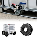 Miniatyrbillede 3 af 4: 2 stk. Ibc Tank Adapter 3/4 Tommer Ibc Haveslange Ibc Tank Adapter S60x6 Plast Tankdæksel Adapter til Ibc Cube 1000 Liter