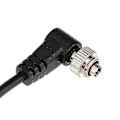 Miniatyrbilde 4 av 5: 3,5 mm til hann PC Flash Sync-kabel skrue lås for Trigger Studio Light Hfmqv