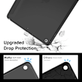 Miniatyrbild 3 av 7: Fodral för iPad 9/8/7:e generationen 2021/ 2020/2019, Mjuk genomskinlig TPU-frostad baksida Slim iPad 10,2 tum fodral med stativ, automatisk väckning/sömn (D)