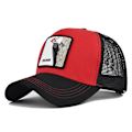 Miniatyrbillede 5 af 5: Pecker broderet baseball cap spætte patch broderet cap mesh cap buet skygge solskygge