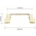 Miniatyrbillede 2 af 5: R7s-fatning til 118mm halogen- og R7s-LED-pære, AC 100-240V, R7s J118 lineær keramisk fatning til spot-/væg-/loftlampe, 2-pak