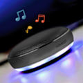 Miniatyrbild 2 av 5: Bärbar Bluetooth-duschhögtalare med färgglada blinkande lampor, stödjer T-WS stereoljudläge, över 30 fot Bluetooth-räckvidd, parning för utomhus, hem,