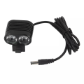 Miniatyrbilde 2 av 5: 8000 lumen Xm L2 LED sykkellys foran sykkel frontlykt hodelykt svart (1 stk)