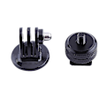 Miniatyrbillede 3 af 5: Tripod Hot Shoe Adapter Kompatibel Go Pro Tilbehør Tripod Monopod Mount Adapter Skrue Med 1/4'' Kompatibel Gopro Hero 3 4 5 6 7 8 Kamera