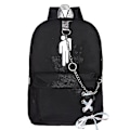 Pikkukuva 3 / 4: Billie Eilish Peripheral School Bag Casual Canvas Backpack Style A