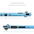 Miniatyrbild 4 av 5: 2021 Switch OLED Frostad Delad Skyddande Sleeve, TPU OLED All-Inclusive Mjukt Skal Kan Sättas In I Basen - Blå