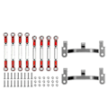 Miniatyrbild 4 av 5: För Wpl B1 B-1 B14 B-14 B24 B-24 C14 1/16 Rc Bil Reservdelar Uppgradering Metall Drag