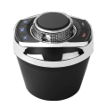 Miniatyrbillede 1 af 5: Bil Trådløs Rat Kontrol Knap Med LED Lys 8-tasters Funktioner Til Bil Navigation Afspiller - Snngv