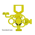 Miniatyrbild 4 av 5: Spelracingratt Mobil Joystick 3d Mini Ratt För Fodral Lägg Till För Xbox One X S Elite Gamepad Controller Access