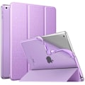 Pikkukuva 1 / 7: Kotelo iPad 9/8/7. sukupolvelle 2021/ 2020/2019, Pehmeä läpinäkyvä TPU-jäätynyt takakannen ohut iPad 10,2 tuuman kotelo telineellä, automaattinen herätys/lepotila (D)