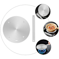 Miniatyrbild 2 av 3: 1 set värmeledande diffusor för elektrisk spis värmeledande platta induktionskokare adapterplatta