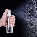 Miniatyrbild 3 av 5: 10 st Sprayflaskor, 50 ml Klar Tom Fin Mist Plast Mini Reseflaska Set, Små Påfyllningsbara Vätskebehållare