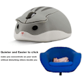 Miniatyrbild 5 av 5: 2,4 GHz Trådlös Mus Söt Hamsterform Låg Ljudnivå Bärbar Mobil Optisk 1200dpi USB-Mus Sladdlös Mus för PC Laptop Dator Notebook Macbook Ki