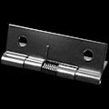 Miniatyrbillede 5 af 5: 2x Sølvfarvede Metal 50362mm Fjederbelastede Selvåbnende Hængsler