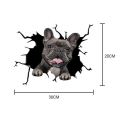 Pikkukuva 2 / 5: WC-tarrat Seinätarra Koira Halkeileva Auton Tarra Jääkaapin Tarra Kodin Sisustus Pitbull Dachshund Husky Bulldog Halkeileva Kodin Sisustus