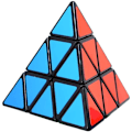 Miniatyrbild 1 av 4: Rubiks kub pyramid 3x3 pyramid speed Rubiks kub 3x3 pussel Rubiks kub leksak svart
