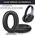 Miniatyrbillede 3 af 5: Ørepude til Sony Mdr-1000x Wh-1000xm2 1 Par Sort