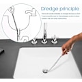 Miniatyrbild 2 av 5: 45cm Flexibel Avloppsrengöringsborste för Vattenrör Dräneringsverktyg