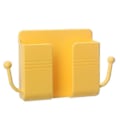 Miniatyrbild 4 av 4: 2-pack väggmonterat mobiltelefonstativ laddningsstativ stativ självhäftande stativ (gul)