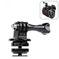 Miniatyrbillede 1 af 5: Tripod Hot Shoe Adapter Kompatibel Go Pro Tilbehør Tripod Monopod Mount Adapter Skrue Med 1/4'' Kompatibel Gopro Hero 3 4 5 6 7 8 Kamera